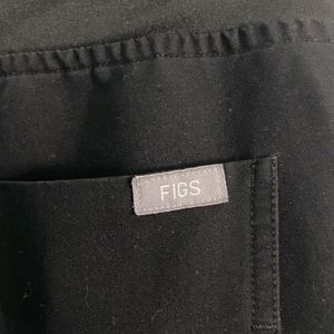 Black Fig Jogger Scrub Pants